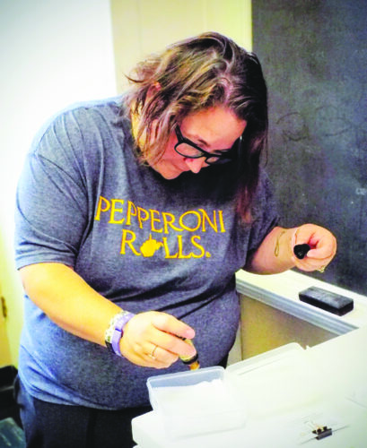 Moms attend the inaugural Parent Burnout session